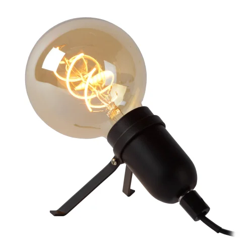Настольная лампа LED Pukki 46511/05/30 Lucide без плафона 1 лампа, основание чёрное металл в стиле современный  фото 5